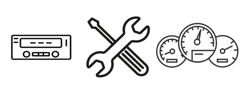 Naprawa wyświetlacza LCD w BMW E38