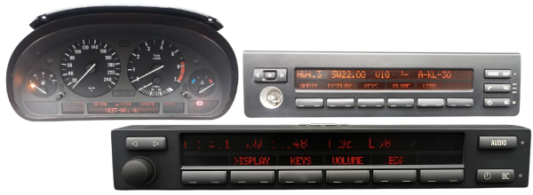 Naprawa pixeli w liczniku BMW E39